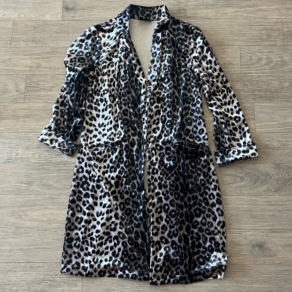 Leopard Print Cardigan